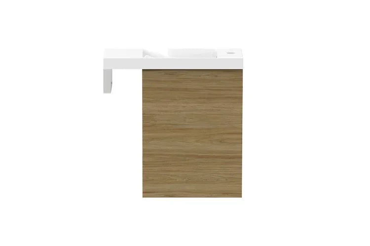Petite Rail Top Cabinet Wall Hung Vanity