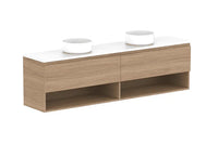 Glacier Ensuite Shelf Slim Vanity