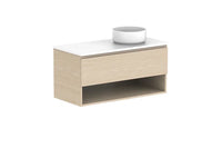 Glacier Shelf Slim Wall Hung Vanity