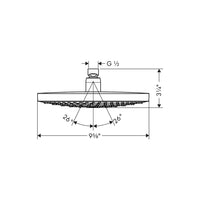 Raindance Select S 2 Jet Overhead Shower