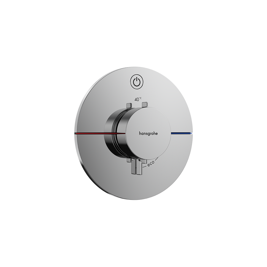 ShowerSelect Comfort S 1 Function Thermostat for Concealed Installation