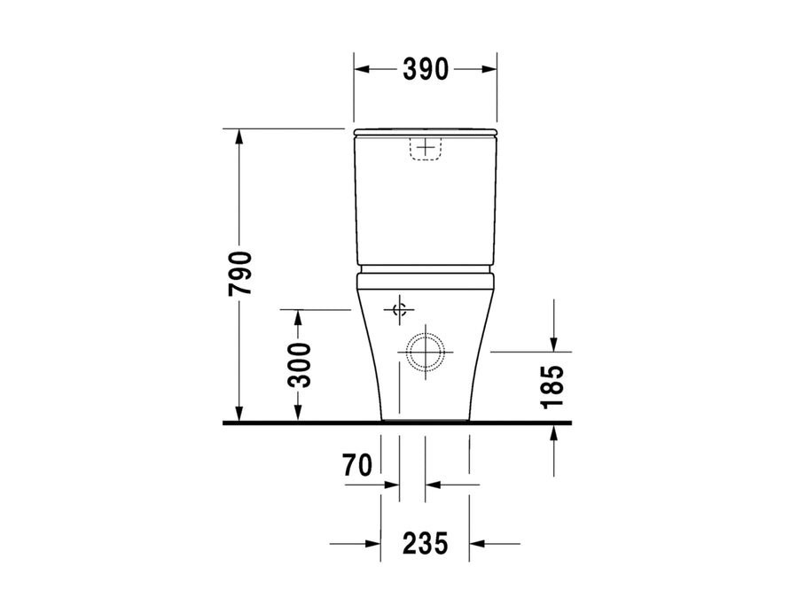 DuraStyle Back to Wall Toilet Suite