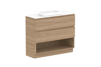 Glacier Ensuite Shelf Trio Vanity