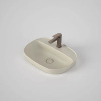 Contura II 530mm Inset Basin with Tap Landing 1 Tap Hole
