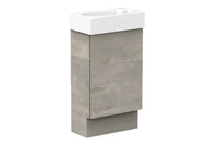 Tiny Floor Mount Vanity