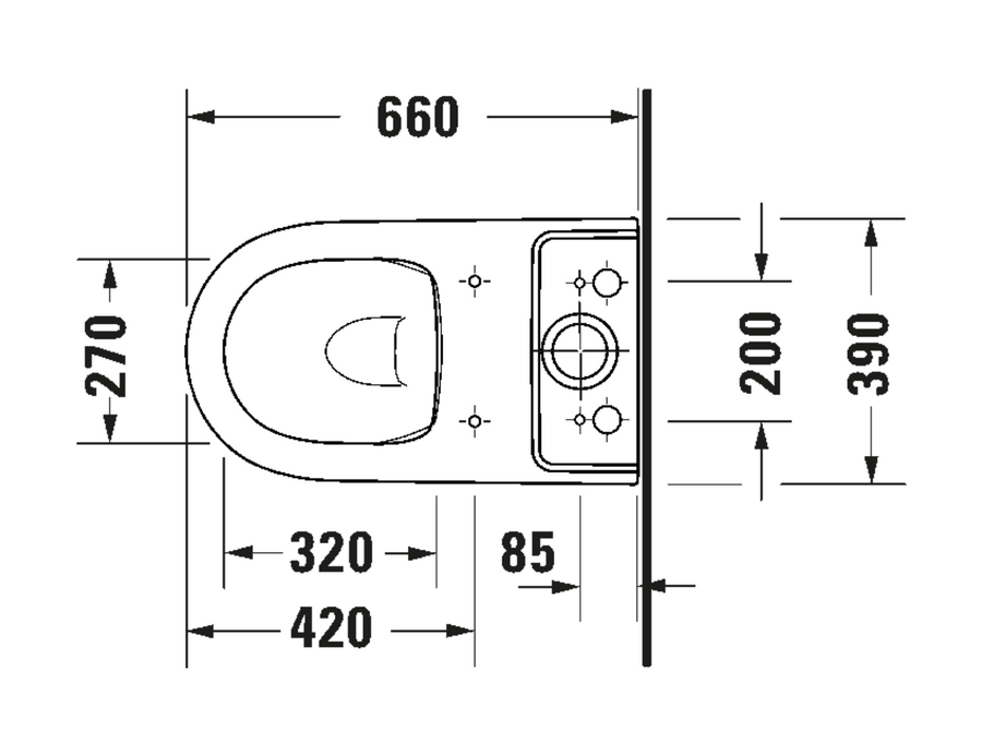 Qatego BTW Toilet Suite