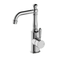 York Basin Mixer With Metal Lever