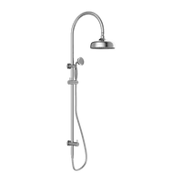 York Twin Shower With Metal Hand Shower
