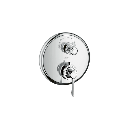 Montreux Lever Handle Thermostat with Shut-Off Valve Mixer System