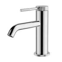 Poco Knurled Basin Mixer
