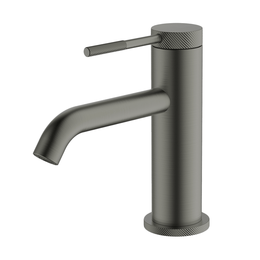 Poco Knurled Basin Mixer