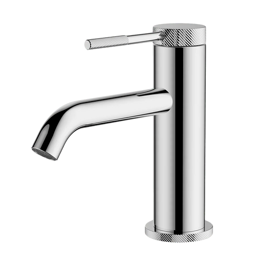Poco Knurled Basin Mixer
