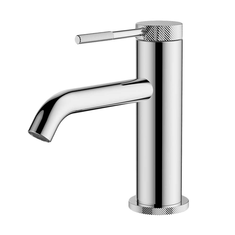 Poco Knurled Basin Mixer