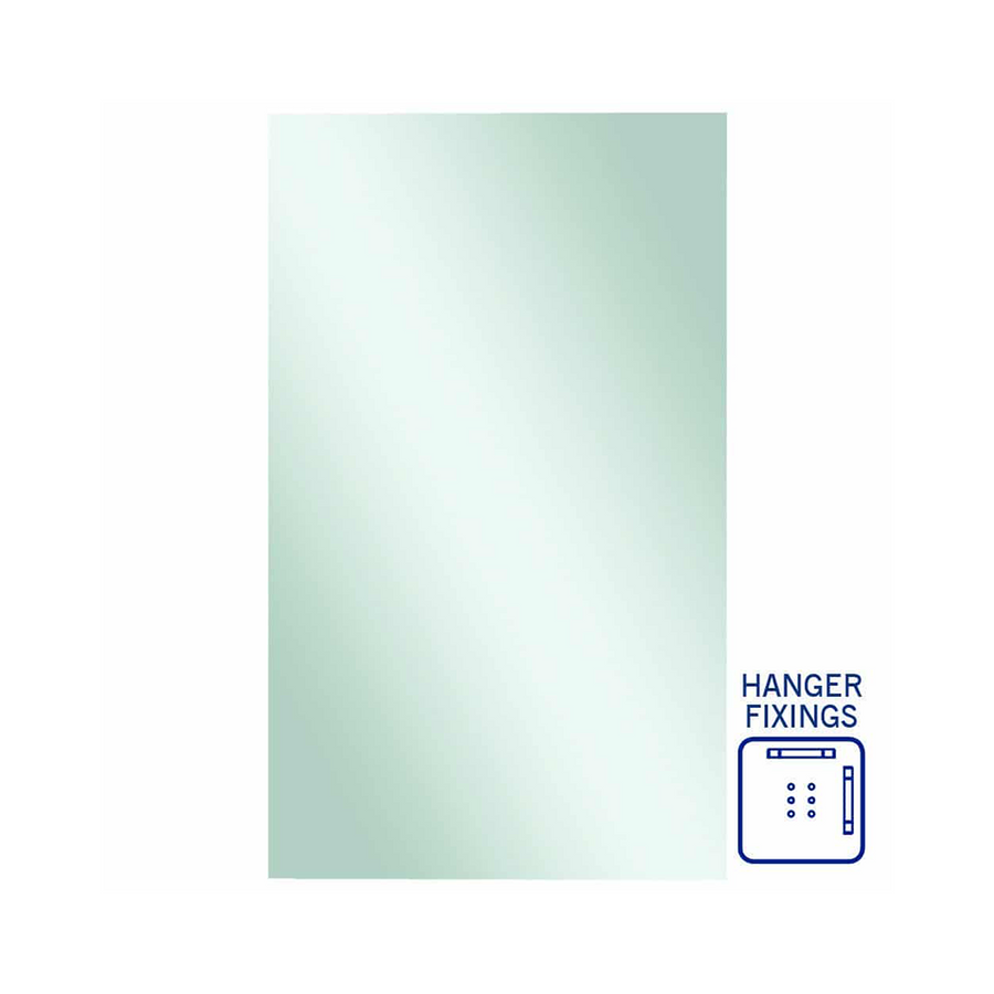 Jackson Square Polished Edge Mirror with Demister