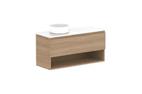 Glacier Ensuite Shelf Slim Vanity