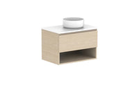 Glacier Shelf Slim Wall Hung Vanity