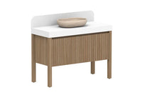 Harper Floor Mount Vanity with Legs