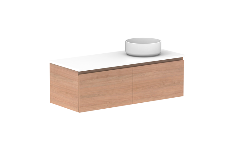 Glacier All Drawer Slim Wall Hung Vanity