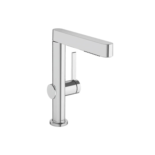 Finoris Single lever basin mixer 230 with pull-out spray, 2jet without waste set