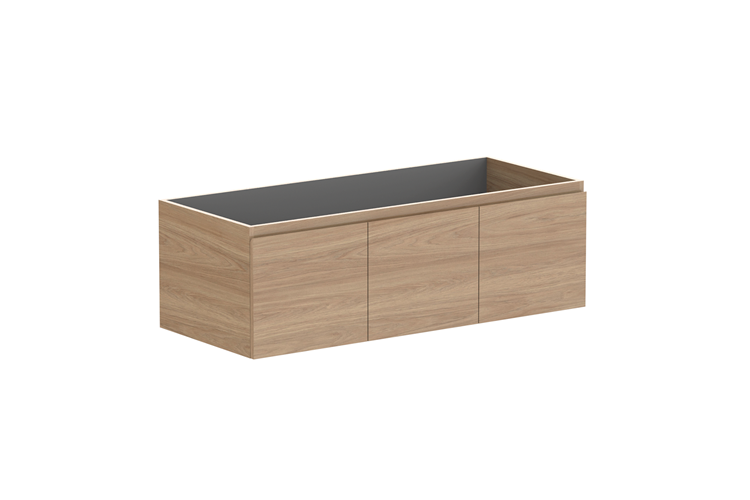 Glacier Door & Drawer Slim Wall Hung Vanity