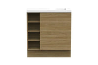 Petite Shelf Floor Mount Vanity