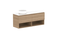 Glacier Ensuite Shelf Slim Vanity