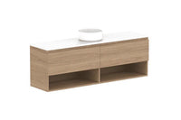 Glacier Ensuite Shelf Slim Vanity
