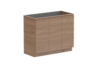 Glacier All Door Trio Floor Mount Vanity
