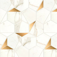 Marvel Shine Statuario Mosaic Tile