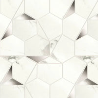 Marvel Shine Statuario mosaic tile