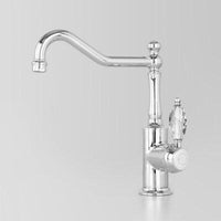 Chrome / Swarovski Crystal Lever Handle