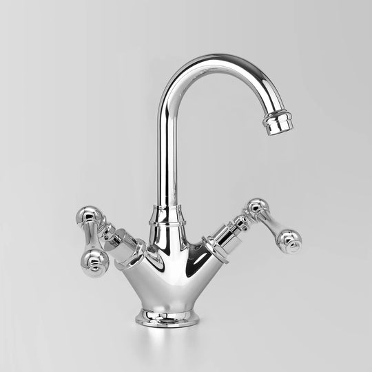 Olde English Basin Mixer 04V2 Metal Lever Handles