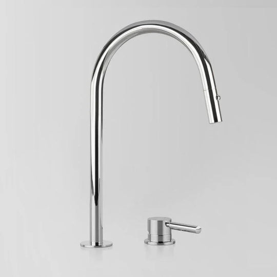 Icon + Lever Kitchen Mixer with Pull Out Dual Spray