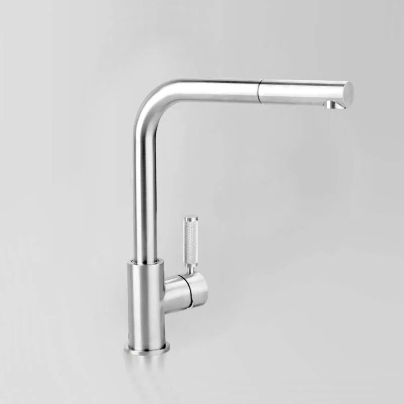 Icon + Lever Knurled Kitchen Mixer with Pull Out Spray V9