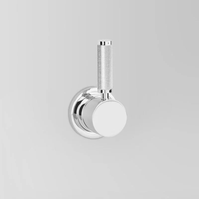 Icon + Lever Knurled Wall Mixer