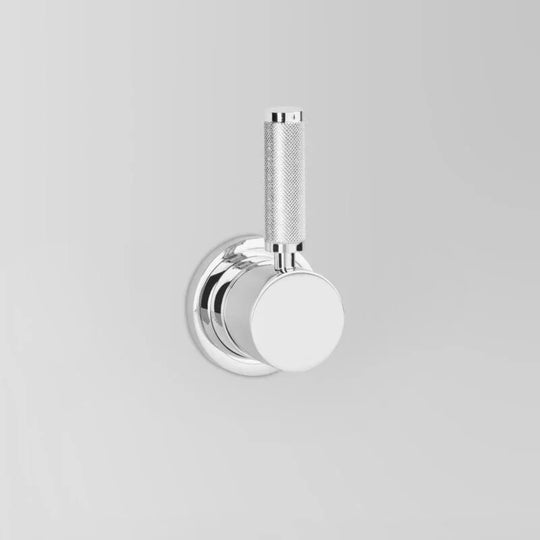 Icon + Lever Knurled Wall Mixer