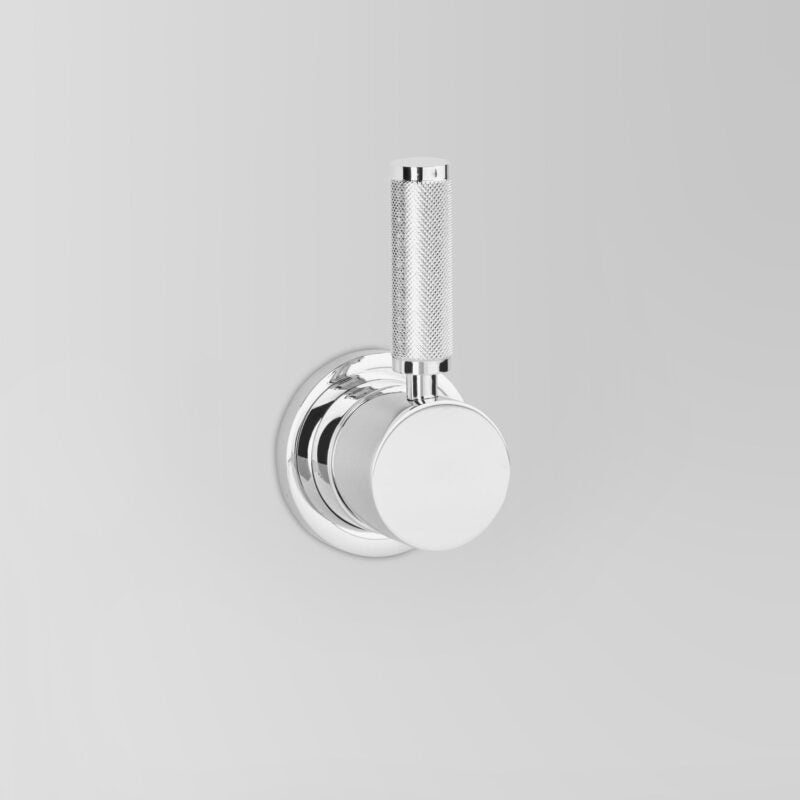 Icon + Lever Knurled Wall Mixer