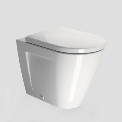 Norm Floor Mounted Toilet Pan STANDARD SOFT-CLOSE SEAT