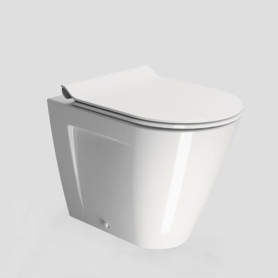 Norm Floor Mounted Toilet Pan SLIM SOFT-CLOSE SEAT