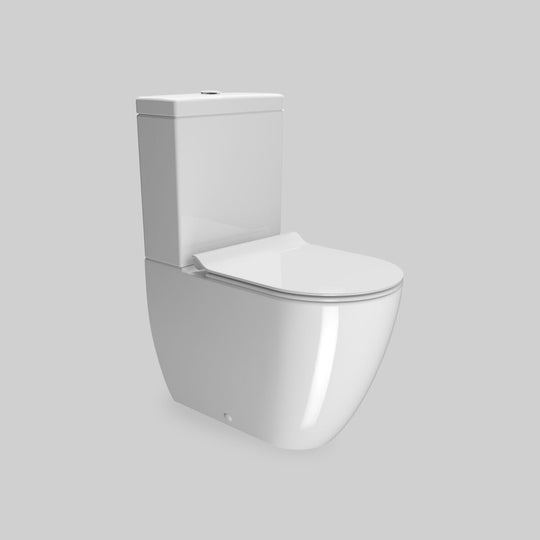 Pura Swirlflush Toilet Suite with Slim Soft-Close Seat