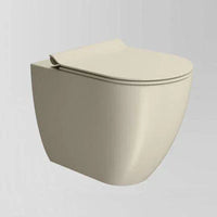 Pura Floor mounted Swirlflush Toilet Pan with Slim Soft-Close Seat