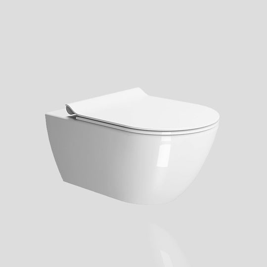 Pura Swirlflush Wall Hung Pan with Slim Soft Close Seat