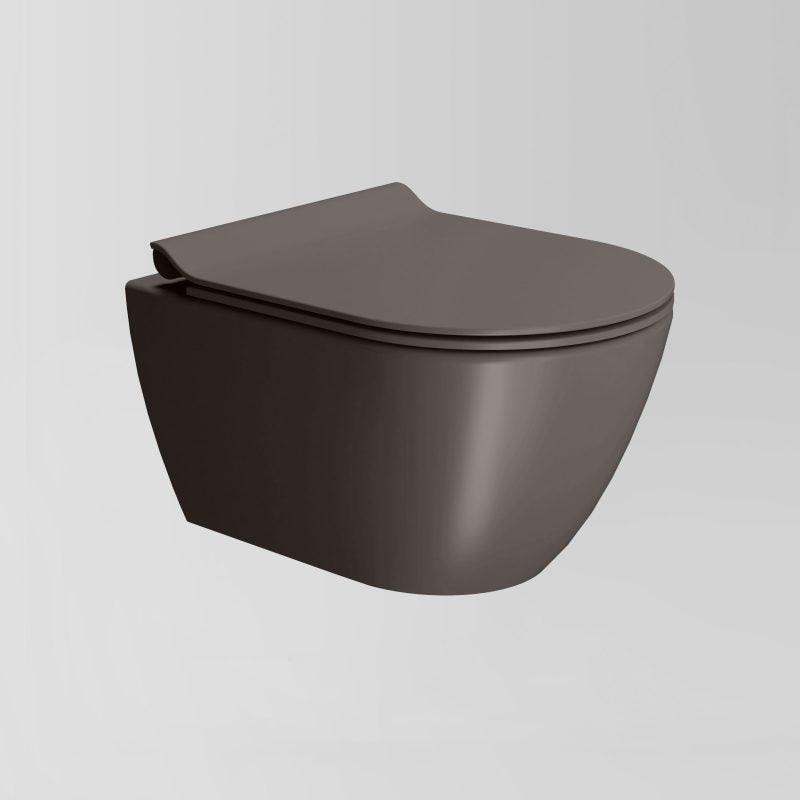 Pura Wall Mounted Swirlflush Toilet Pan with Slim Soft-Close Seat