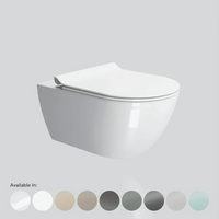 Pura Swirlflush Wall Hung Pan with Slim Soft Close Seat