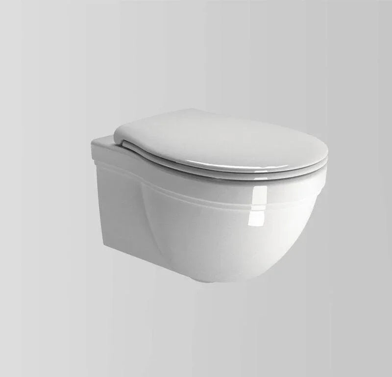 Rona Wall Mounted Toilet Pan including Soft-Close Seat