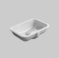 Rona Undercounter Washbasin Rectangle 55x38cm