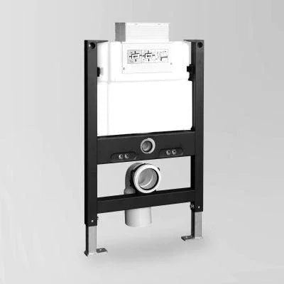 In-Wall Cistern with Frame to suit wall hung Toilet Pan, suitable for front or top press Flush Plate Installation