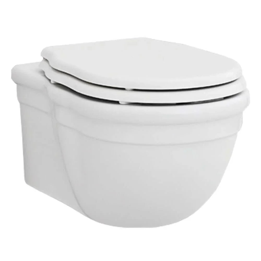 Hermitage Wall Hung Pan including Soft Close Seat