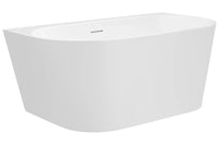 Alegra 1400 Back-To-Wall Freestanding Bath