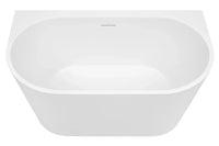 Alegra 1400 Back-To-Wall Freestanding Bath